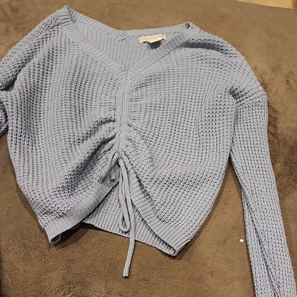 Sincerely Jules Blue Knit Sweater